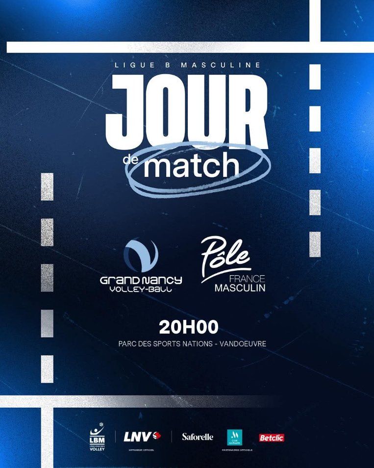 Grand Nancy VolleyBall vs Pôle France Espoir
