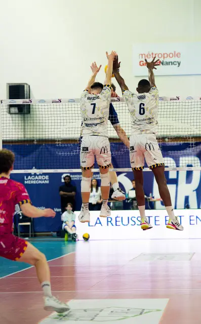 Grand Nancy Volley Ball vs L'Abeille Girondine — photo 20