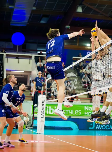 Grand Nancy Volley Ball vs L'Abeille Girondine — photo 3
