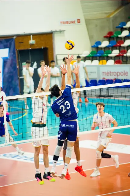 Grand Nancy Volley Ball vs France Avenir — photo 9
